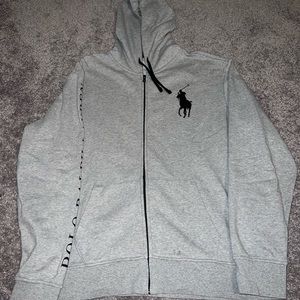 COPY - Mens Polo Zip Up Hoodie